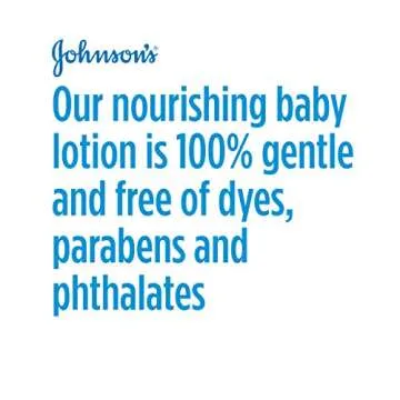Johnson's Baby Lotion with Vanilla and Oat Extract for Dry Skin