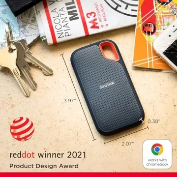 SanDisk 1TB Extreme Portable SSD for Fast Reliable Storage