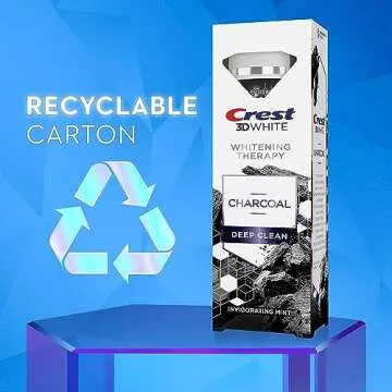 Crest Charcoal Toothpaste for Whiter Teeth and Freshness