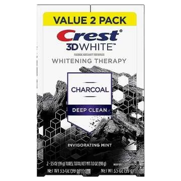 Crest Charcoal Toothpaste for Whiter Teeth and Freshness