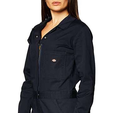Dickies womens Long Sleeve Cotton Twill Coverall