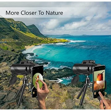 High Powered 80x100 HD Monocular for Wildlife