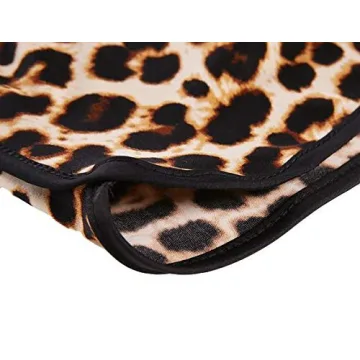 Kafeimali Women's Fashion Summer Leopard Beach Shorts