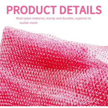 SPMKTBOZAI African Net Sponge for Exfoliating and Cleansing