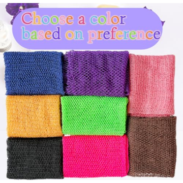 SPMKTBOZAI African Net Sponge for Exfoliating and Cleansing