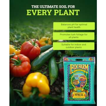 FoxFarm Ocean Forest Potting Soil for Healthy Plants