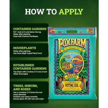 FoxFarm Ocean Forest Potting Soil for Healthy Plants