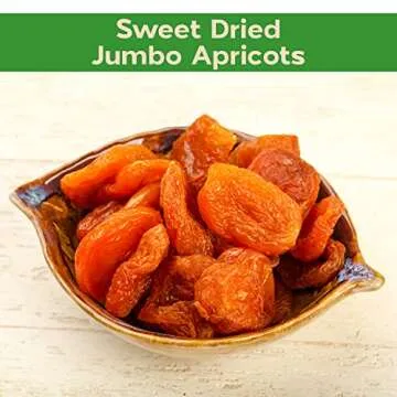 Delicious Jumbo California Apricots from Sincerely Nuts