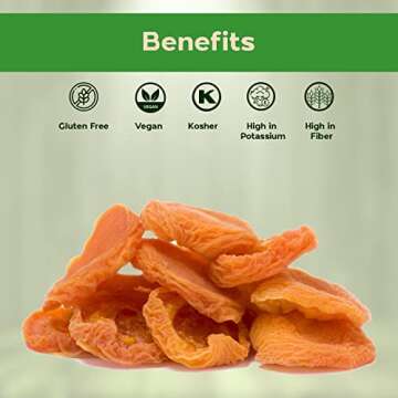 Delicious Jumbo California Apricots from Sincerely Nuts