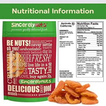 Delicious Jumbo California Apricots from Sincerely Nuts
