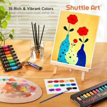 Shuttle Art 69 Pack Acrylic Paint Set for All Ages
