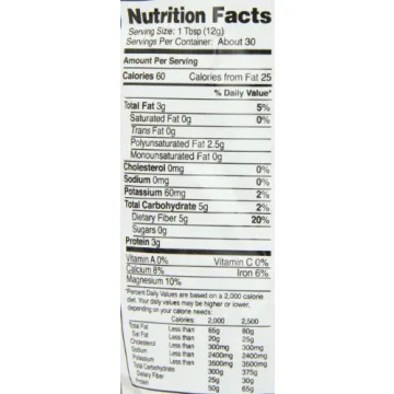 Nutiva Organic Premium Raw Ground Chia Seeds, 12 Oz, USDA Organic, Non-GMO, Whole 30 Approved, Vegan, Gluten-No & Keto, Nutrient-Dense Seeds with 3g Protein & 5g Fiber for Salads, Yogurt & Smoothies