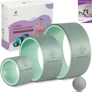 Yoga Wheel Set – Enhance Flexibility & Relieve Pain