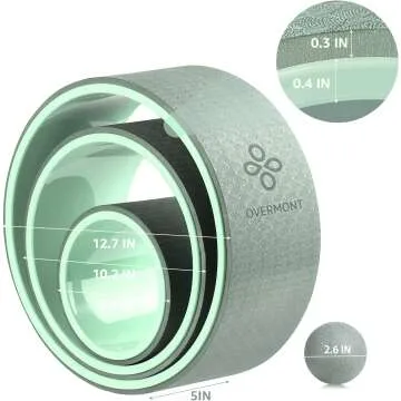 Yoga Wheel Set – Enhance Flexibility & Relieve Pain