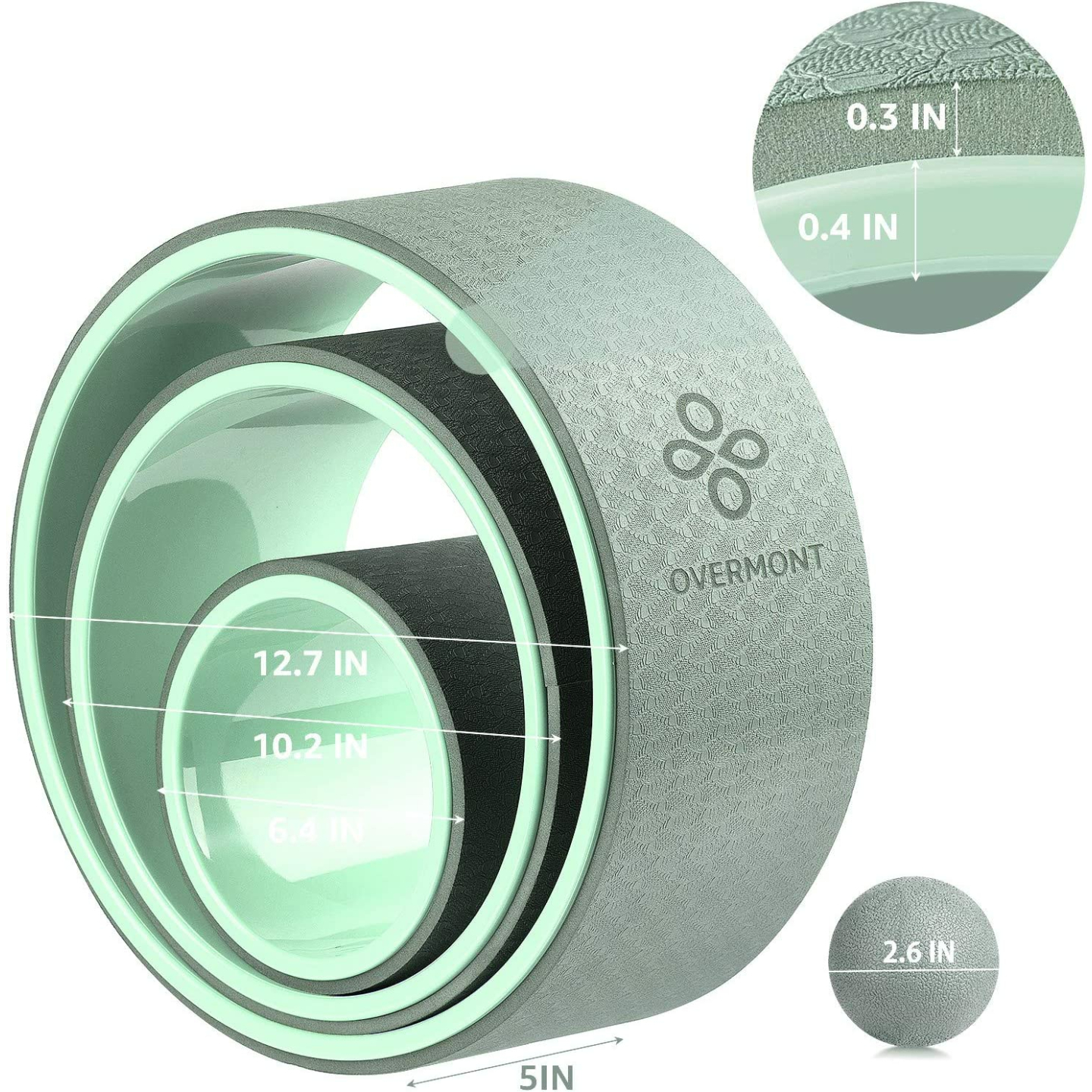 Yoga Wheel Set – Enhance Flexibility & Relieve Pain