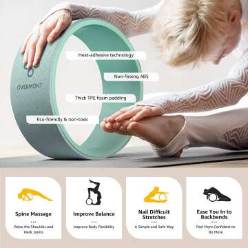 Yoga Wheel Set – Enhance Flexibility & Relieve Pain