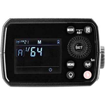 GODOX AD200 Pro AD200Pro Strobe, 200Ws 2.4G Flash Strobe, 1/8000 HSS, 500 Full Power Flashes, 0.01-1.8s Recycling, 2900mAh Battery, Bare Bulb/Speedlite Fresnel Flash Head, Lightweight Compact