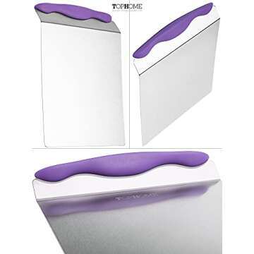 TOPHOME Kitchen Baking Cake Safe Lifter Transfer Shovel Stainless Steel Cookie Spatula Bottom Mover ...