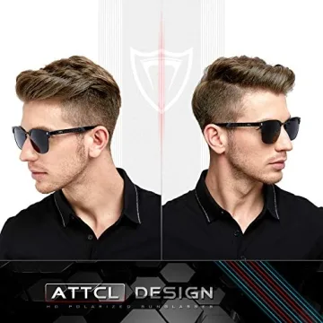 ATTCL Polarized Sunglasses Ultra Light Black