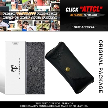 ATTCL Polarized Sunglasses Ultra Light Black