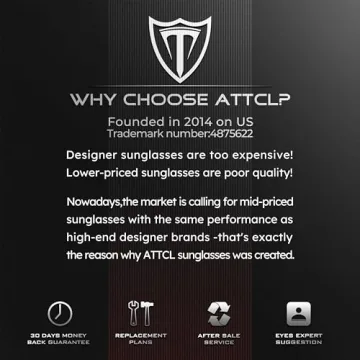 ATTCL Polarized Sunglasses Ultra Light Black