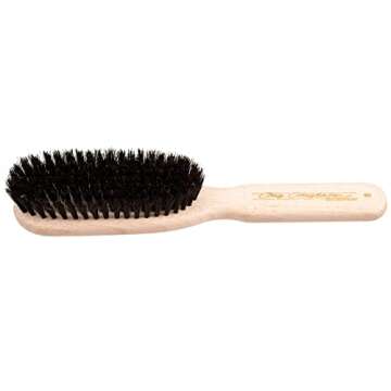 Chris Christensen Boar Dog Brush, Groom Like a Professional, Natural Boar Bristles, Beech Wood Handle, Distributes Natural Oils Making for a Healthy Coat