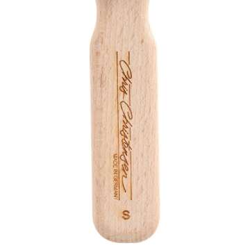 Chris Christensen Boar Dog Brush, Groom Like a Professional, Natural Boar Bristles, Beech Wood Handle, Distributes Natural Oils Making for a Healthy Coat