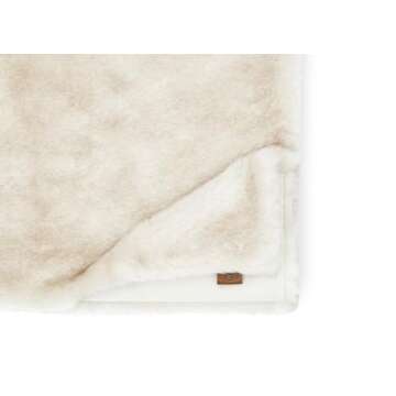 UGG 00500 Firn Soft Oversized Reversible Fleece Throw Blanket Luxury Faux Fur Warm Comfortable Cozy ...