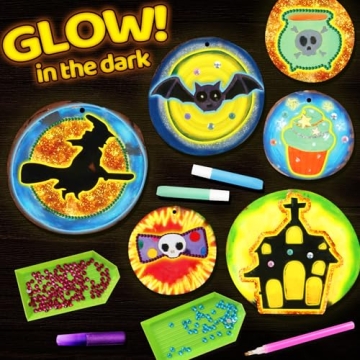 Halloween Wooden Painting Craft Kits for Kids Ages 6-12