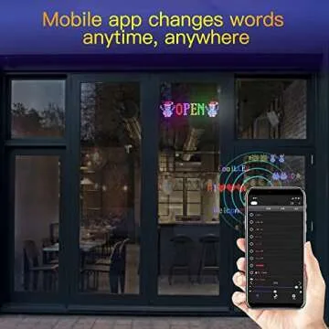 Devil Eyes Light for Cars,Programmable LED Sign,LED Sign for Car,Bluetooth APP Control,DIY Design Text, Patterns, Animations(15"x 4")