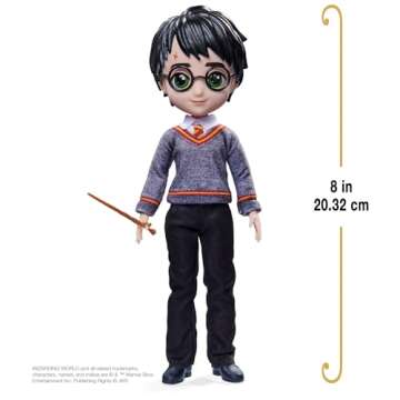 Wizarding World Harry Potter, 8-inch Harry Potter Doll, Kids Toys for Ages 5 and up