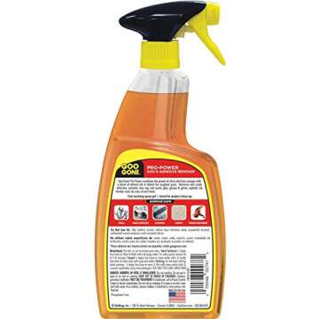 Goo Gone Pro-Power Spray Gel - 24 Ounce - Surface Safe, Great Cleaner, No Harsh Odors, Removes Stickers, Can Be Used On Tools