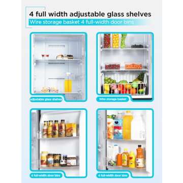 BLACK+DECKER 14 Cu. Ft. Convertible Freezer Refrigerator