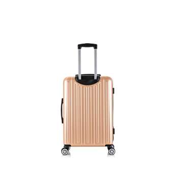 Rockland Paris Hardside Luggage with Spinner Wheels, Champagne, 3-Piece Set (20/24/28)