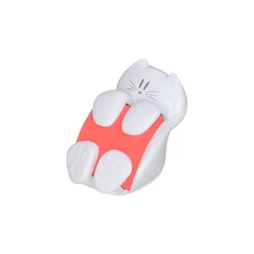 Adorable Cat Post-it Note Dispenser for Organized Workspaces