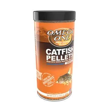 Omega One Sinking Shrimp Pellets for Healthy Fish Feeding