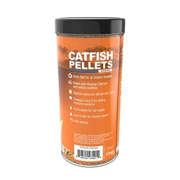 Omega One Sinking Shrimp Pellets for Healthy Fish Feeding