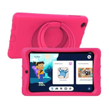 ONN 8-inch Kids Tablet, - 2.0 GHz Quad-Core, 32GB Storage, 2GB RAM, 8" (1280 x 800) Touchscreen, And...