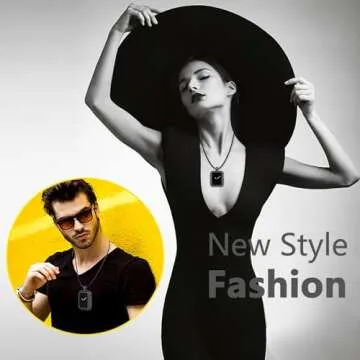 Compatible with Apple Watch Necklace Pendant Silicone Case Cover Replacement for iWatch Pendant Series 10 9 8 7 6 SE 5 4 3 2, 42 44 45 46mm Black