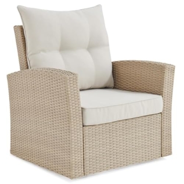 Canaan All-Weather Wicker Outdoor Armchair - Stylish Outdoor Seating