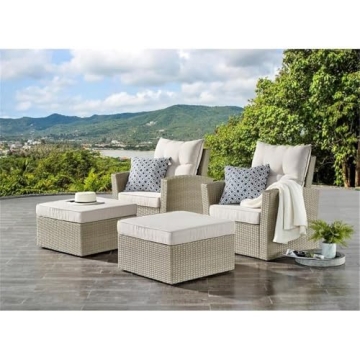 Canaan All-Weather Wicker Outdoor Armchair - Stylish Outdoor Seating