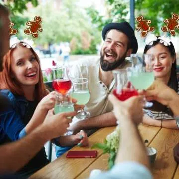 Needzo Gingerbread Man Headband - Festive Holiday Accessory