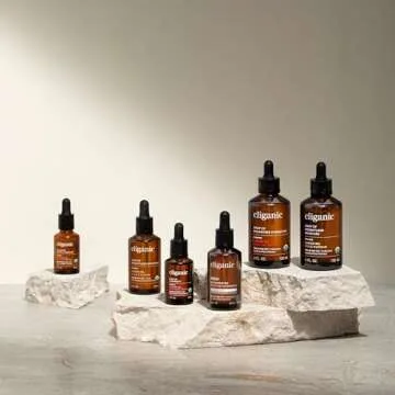 Cliganic USDA Organic Argan Oil, 100% Pure | for Hair, Face & Skin | Natural Cold Pressed Carrier Oil, Imported from Morocco (Packaging May Vary)