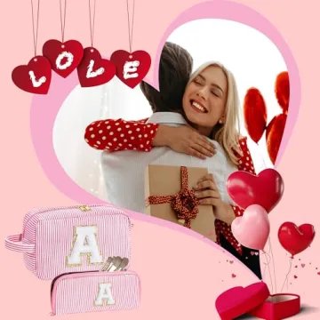 Personalized YOOLIFE Makeup Bag for Girls - Perfect Gift for Teens and Women