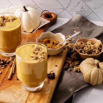 PBfit 15 Ounce Pumpkin Spice Peanut Butter Powder, Powdered Peanut Butter Spread From Real Roasted Peanuts, 7g of Protein 7% DV, Gluten-Free, 70 calories, 90% less fat (Pack of 1)