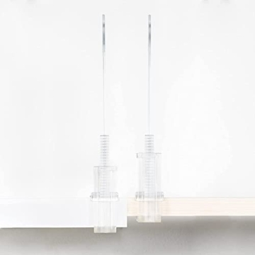 Acrylic Shelf Dividers for Organizing Purses and Sweaters