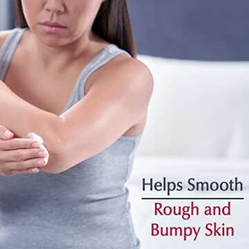 Eucerin Roughness Relief Body Cream for Rough and Bumpy Skin, Fragrance Free Body Moisturizer with Urea and Ceramide-3, 16 Oz Jar