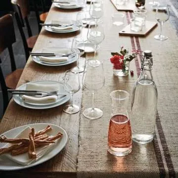 Bormioli Rocco Giara Bottle, 33.75 oz, Clear