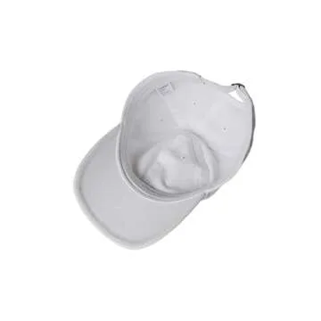 TSSGBL Vintage Cotton Washed Plain Baseball Caps Adjustable Dad Hat Men Women Blank Soft Workout Ball Caps White