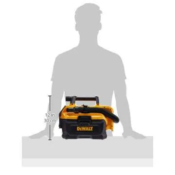 DEWALT 20V MAX Cordless Wet-Dry Vacuum, Portable Shop Vac, 2 Gallon Tank Capacity, Tool Only (DCV580H)